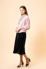 【50%OFF】レースフリルブラウス
