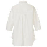 【50%OFF】レース切替ブラウス
