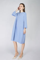 【50%OFF】ラインストーンAラインワンピース