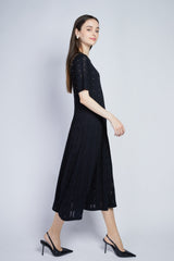 【50%OFF】パールエンベリッシュドニットワンピース