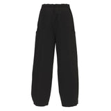 【70%OFF】綿混ツイル裾アレンジパンツ