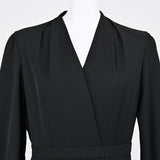 【50%OFF】カシュクール風プリーツドレス