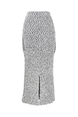 【50%OFF】スパンコール脚長シルエットニットスカート