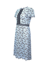 【50%OFF】小花柄総レースワンピース