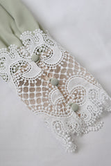 【50%OFF】「Petal」レースカフブラウス