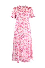 【50%OFF】サマーブラッシュシャーリングワンピース