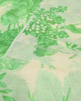 Cashmere flower print stole