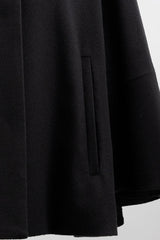 【NEW】ピュアカシミヤ・ケープ風コート