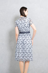 【50%OFF】小花柄総レースワンピース