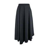 【50%OFF】アシンメトリーヘム ロングスカート
