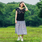 【60%OFF】プリーツミディスカート