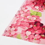 Cashmere flower print stole