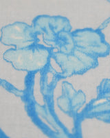 Cashmere flower print stole