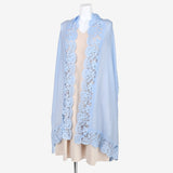 Mohair wool lace stole