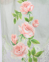 Cashmere Patchwork Rose Stole