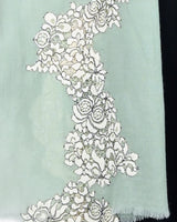 Patchwork lace stole