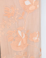 Cashmere embroidered lace stole