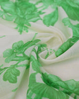 Cashmere flower print stole