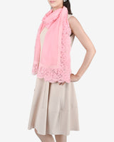 Mohair wool lace stole