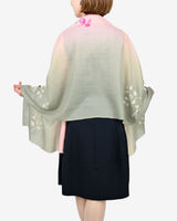Cashmere gradient color stole