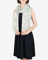 Cashmere lace stole