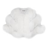 【50%OFF】フォックス&レース ショール