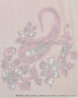 Cashmere Paisley Embroidery Stole