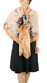 Cashmere print stole