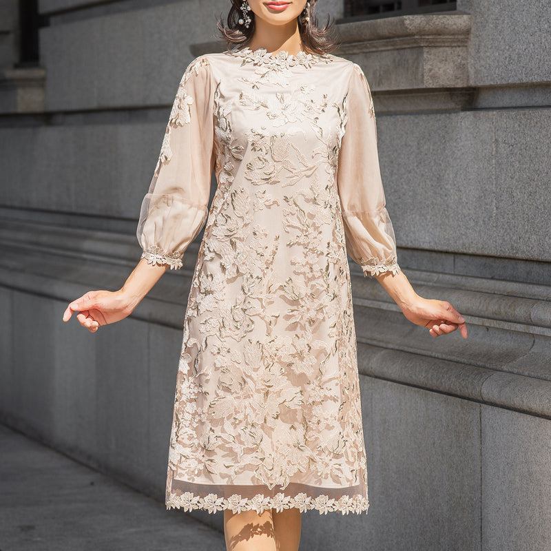 クチュール刺繍ドレス – CHRISCELIN