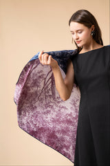[50% OFF] Wool Silk Stole Lake Time 