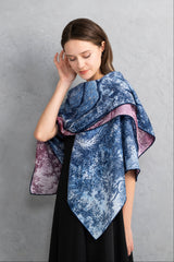 [50% OFF] Wool Silk Stole Lake Time 