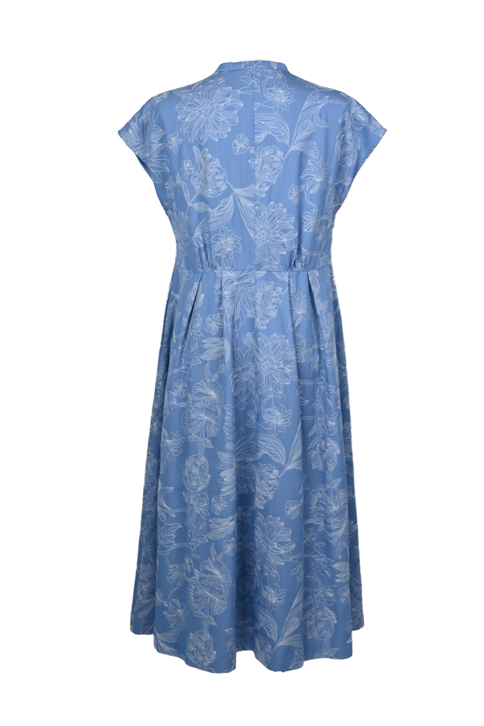 50%OFF】ダンガリー刺繍ワンピース | レースワンピースやブラウスなど