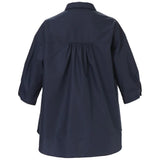 [50% OFF] Lace-trimmed blouse 