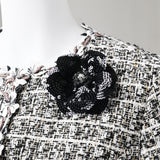 [50% OFF] Floral Sequin Embroidered Corsage 