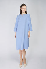 [30% OFF] Velvet Lace Accent Dress