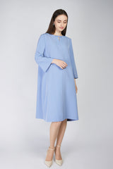 [30% OFF] Velvet Lace Accent Dress