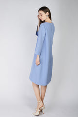 [30% OFF] Velvet Lace Accent Dress