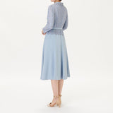 [60% OFF] Ensemble-style shawl collar dress