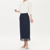 [70% OFF] All-lace skirt