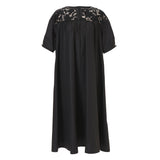 [50% OFF] Lace-switched dress