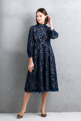 [30% OFF] Velvet Lace Dress