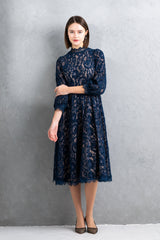 [30% OFF] Velvet Lace Dress