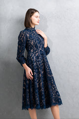 [30% OFF] Velvet Lace Dress