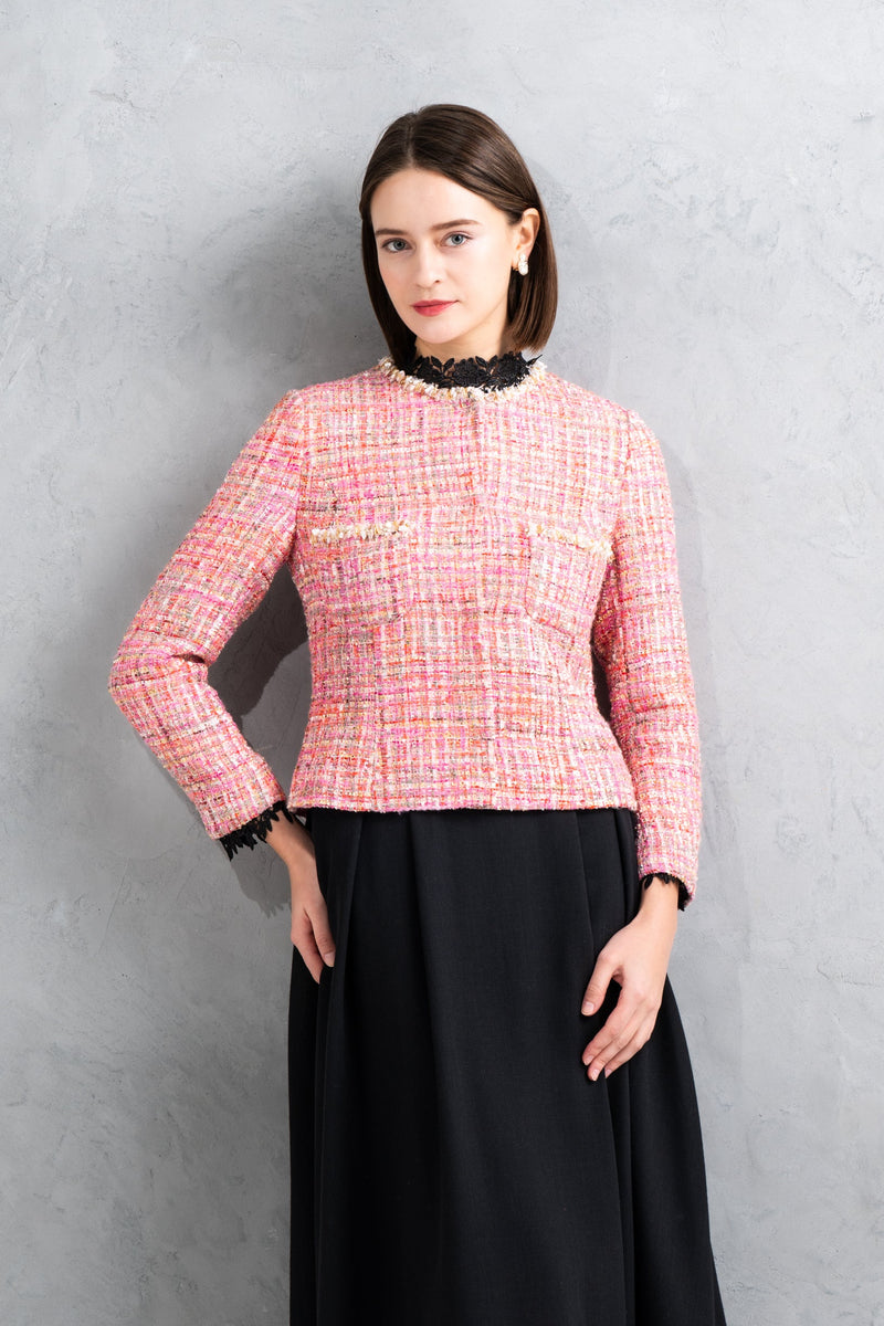 【NEW】ミックスツィードジャケット