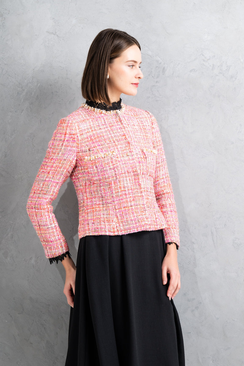 【NEW】ミックスツィードジャケット