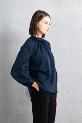 [30% OFF] Embroidered Rhinestone Pullover 