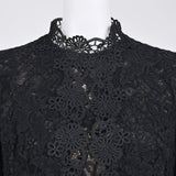 [50% OFF] Wool-like lace dress