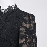 [50% OFF] Wool-like lace dress