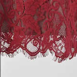 [50% OFF] Wool-like lace dress
