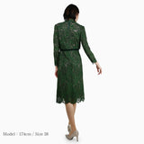 [50% OFF] Wool-like lace dress